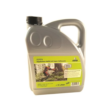 ASPEN 5 Liter Mineralisches Kettenöl Sägeketten Haftöl Kettenhaftöl 5l