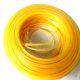 Nylonfaden Rundfaden 3mm Farbe gelb 60m Trimmerfaden Trimmerschnur Mähfaden rund 3mm 60m
