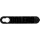 Kunststoff-Rasenmähermesser 8cm für Black & Decker